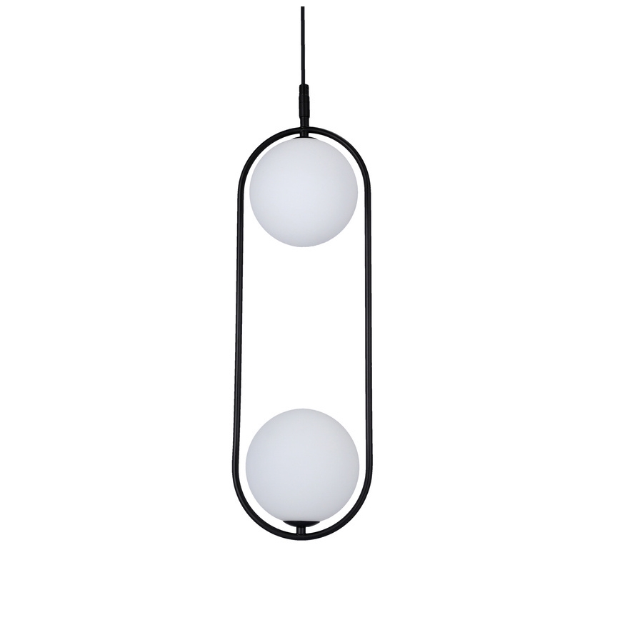 Pendel CORDEL 2xG9/28W/230V sort