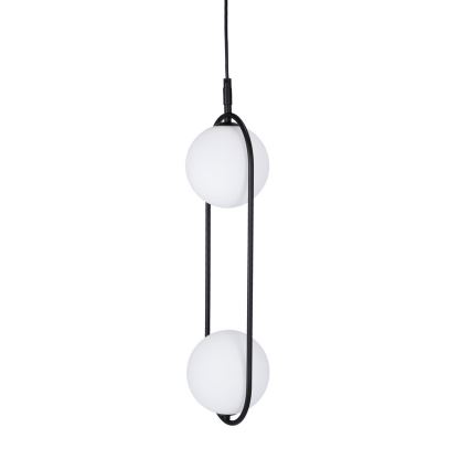 Pendel CORDEL 2xG9/28W/230V sort