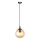 Pendel COSMO 1xE14/10W/230V diameter 14 cm sort/beige