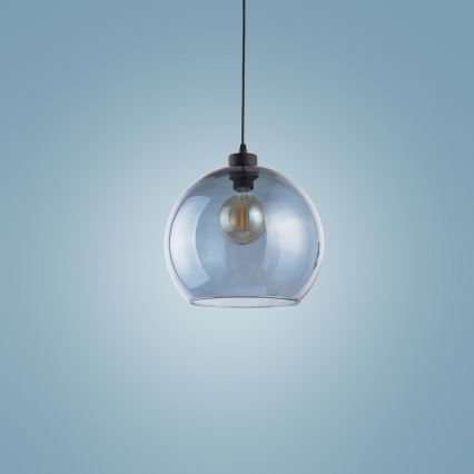 Pendel CUBUS 1xE27/60W/230V blå