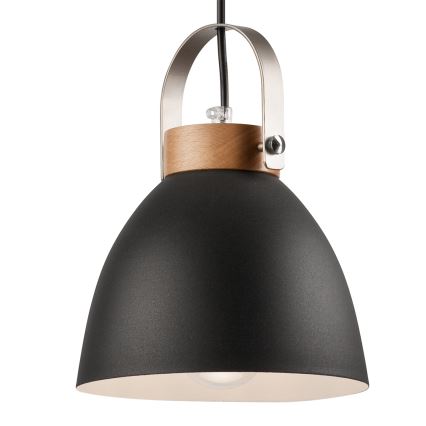 Pendel DANIELLE 2xE27/60W/230V bøg