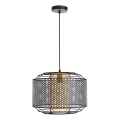 Pendel DENTON 1xE27/40W/230V sort
