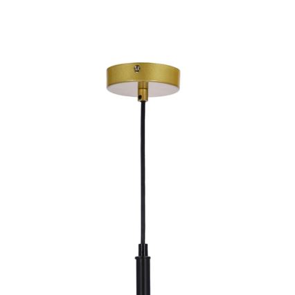 Pendel DUO 3xE14/40W/230V gylden/sort
