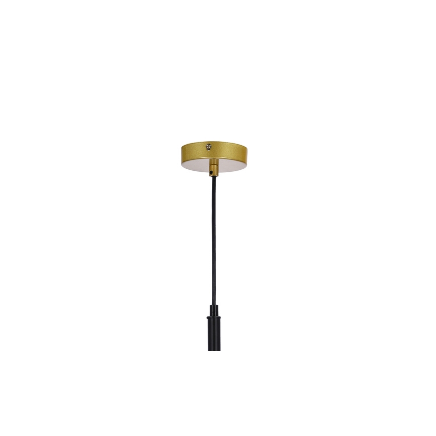 Pendel DUO 3xE14/40W/230V gylden/sort