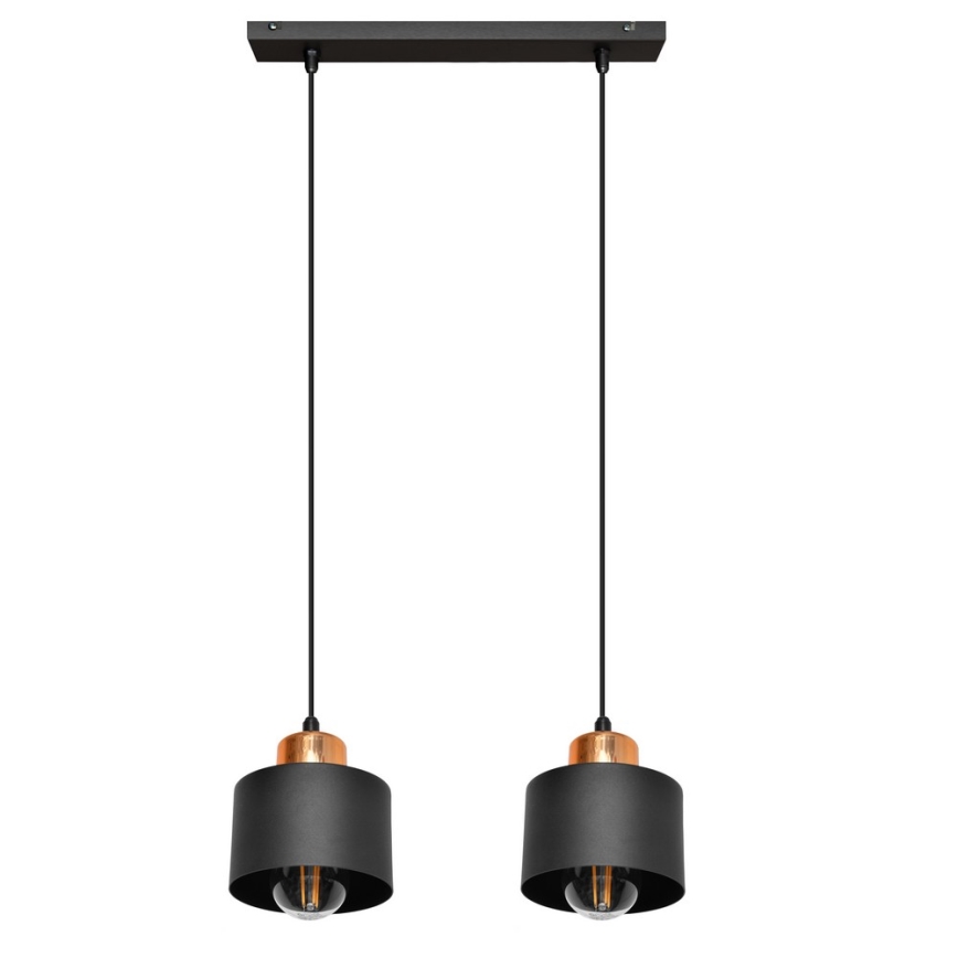 Pendel EDISON 2xE27/15W/230V