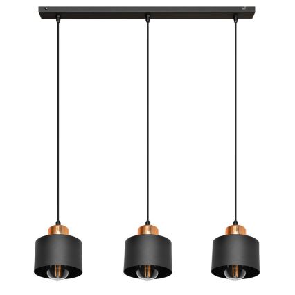 Pendel EDISON 3xE27/15W/230V
