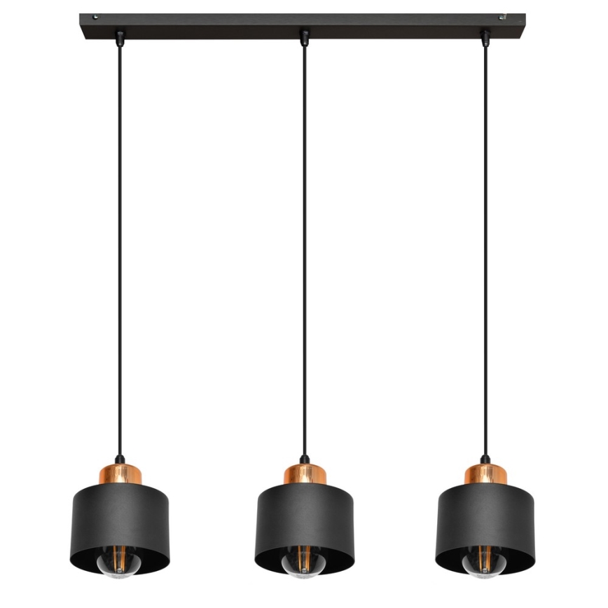 Pendel EDISON 3xE27/15W/230V