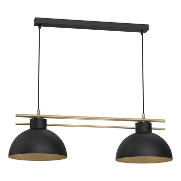 Pendel ESTATE 2xE27/15W/230V sort