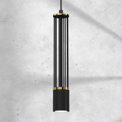Pendel ESTILO 1xGU10/40W/230V sort