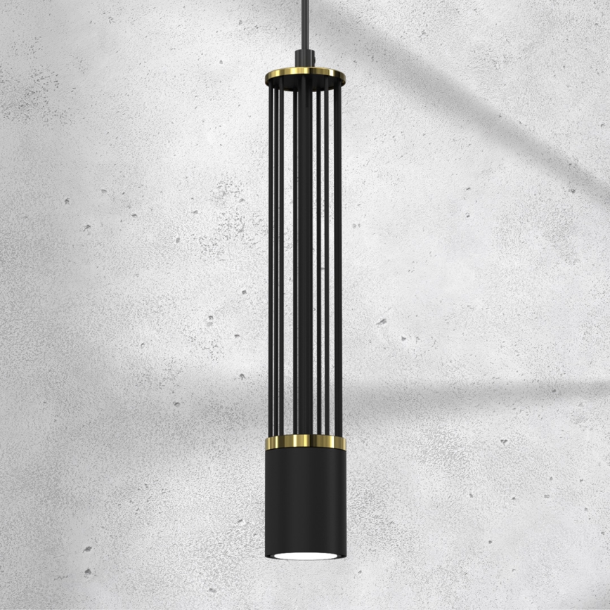 Pendel ESTILO 1xGU10/40W/230V sort