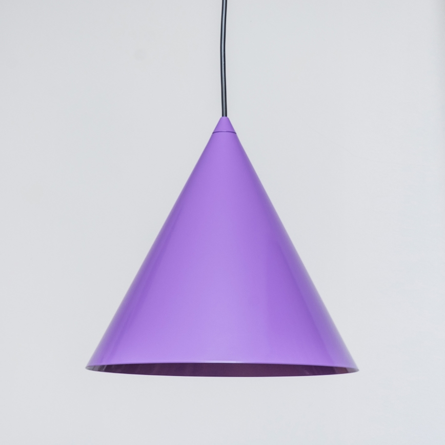 Pendel ETNA 1xE27/15W/230V Ø 25 cm lilla