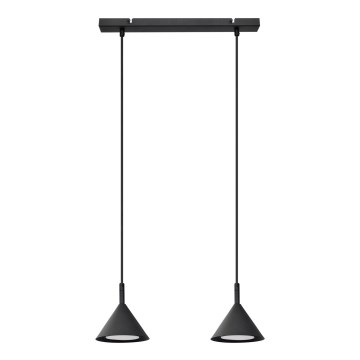 Pendel ETNA 2xGX53/15W/230V sort