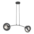 Pendel EUFORIA 2xE27/15W/230V sort