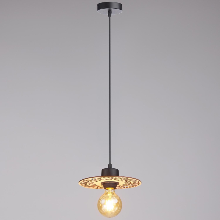 Pendel FALCO 1xE27/60W/230V diameter 20 cm beige