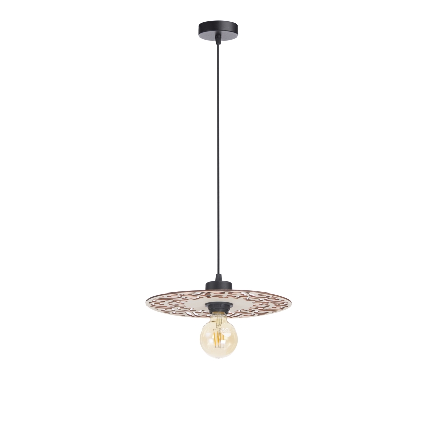Pendel FALCO 1xE27/60W/230V diameter 30 cm beige