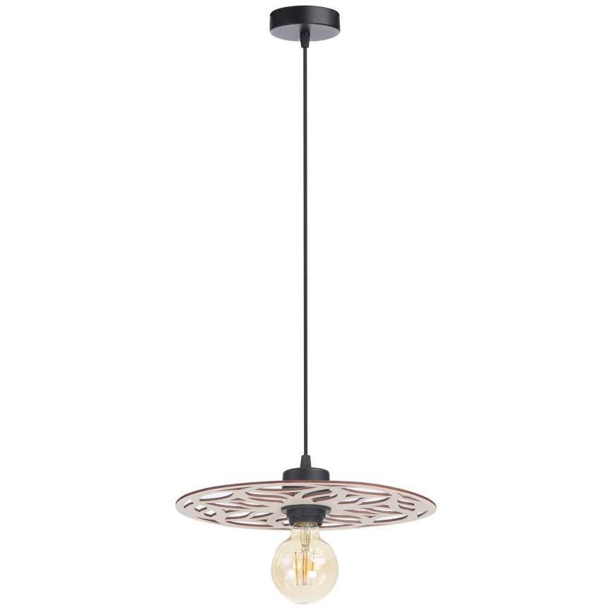 Pendel FALCO 1xE27/60W/230V diameter 30 cm beige