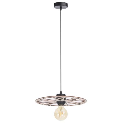 Pendel FALCO 1xE27/60W/230V diameter 30 cm beige