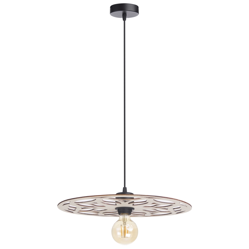 Pendel FALCO 1xE27/60W/230V diameter 40 cm beige