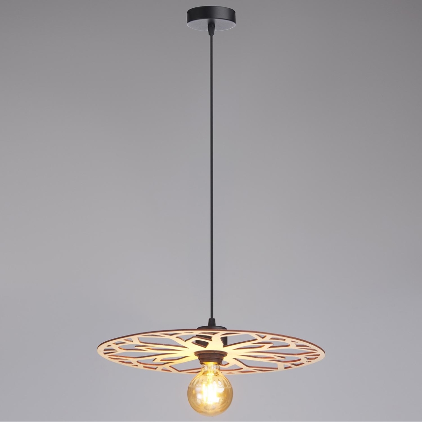 Pendel FALCO 1xE27/60W/230V diameter 40 cm beige