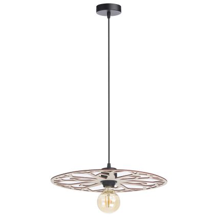 Pendel FALCO 1xE27/60W/230V diameter 40 cm beige