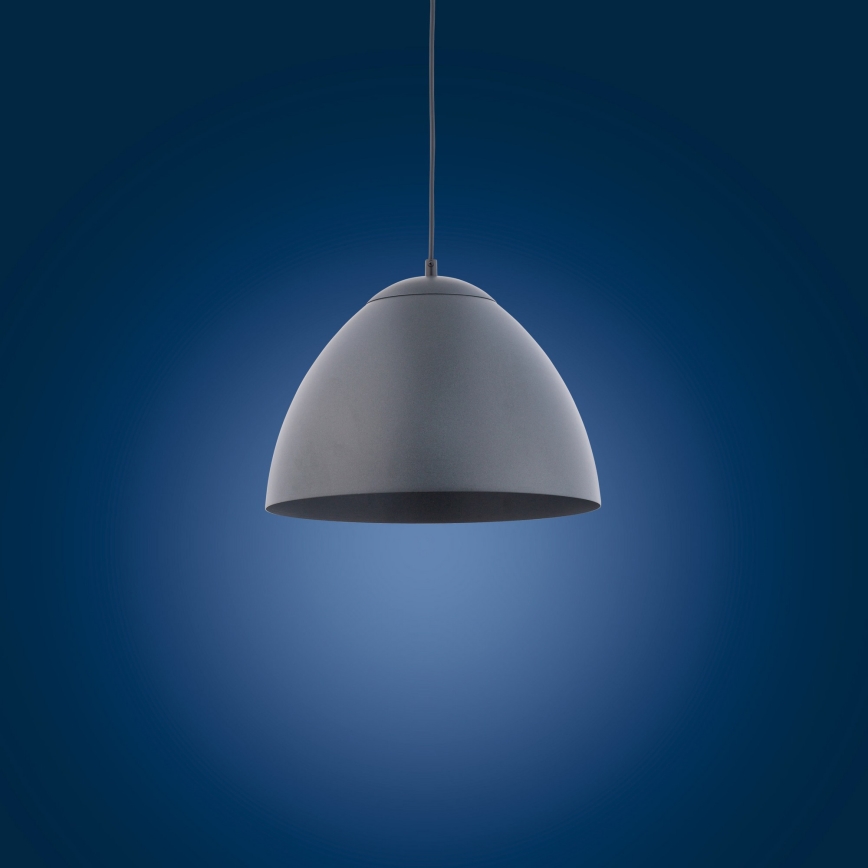 Pendel FARO 1xE27/60W/230V grå