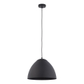 Pendel FARO 1xE27/60W/230V sort