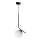 Pendel FIRA 1xE27/60W/230V sort