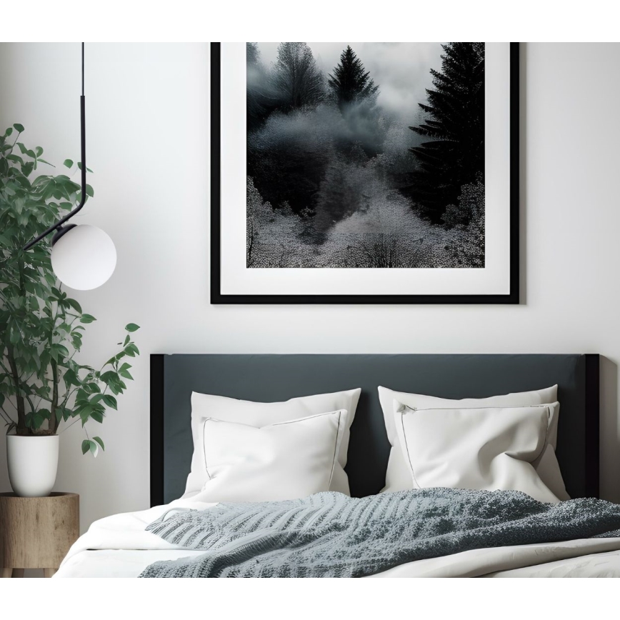 Pendel FIRA 1xE27/60W/230V sort