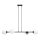 Pendel FIRA 4xE27/60W/230V sort