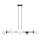 Pendel FIRA 5xE27/60W/230V sort