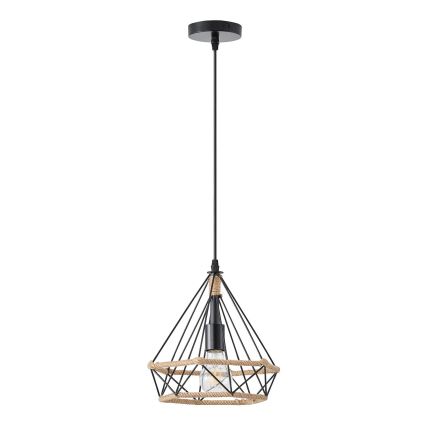 Pendel FLARE 1xE27/15W/230V diameter 25 cm beige