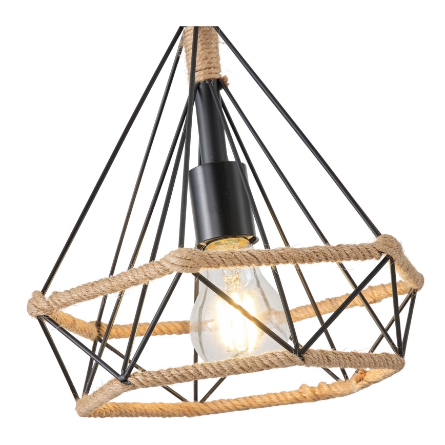 Pendel FLARE 1xE27/15W/230V diameter 25 cm beige