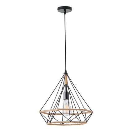 Pendel FLARE 1xE27/15W/230V diameter 38 cm beige