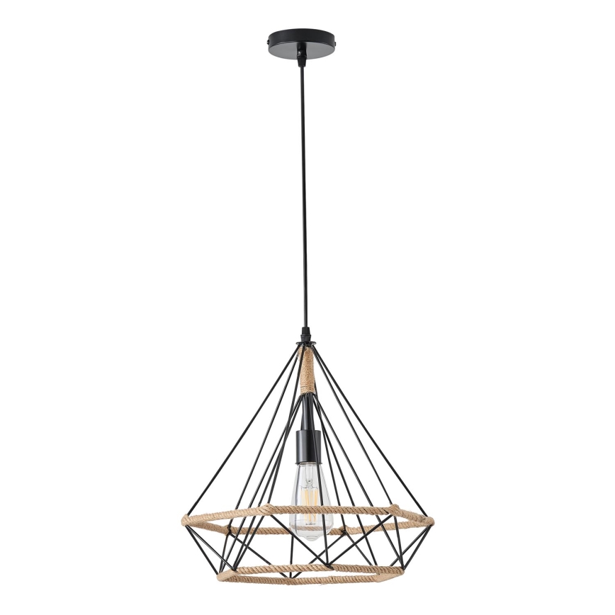 Pendel FLARE 1xE27/15W/230V diameter 38 cm beige