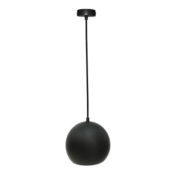 Pendel FLEN 1xE27/40W/230V diameter 20 cm sort