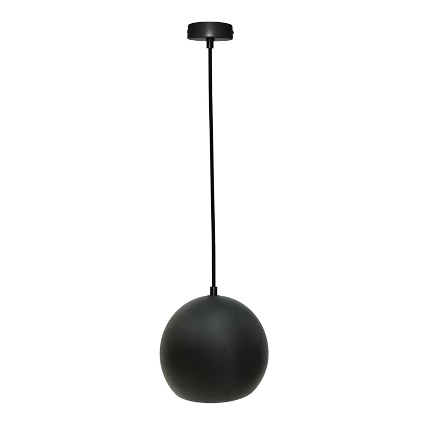 Pendel FLEN 1xE27/40W/230V diameter 20 cm sort