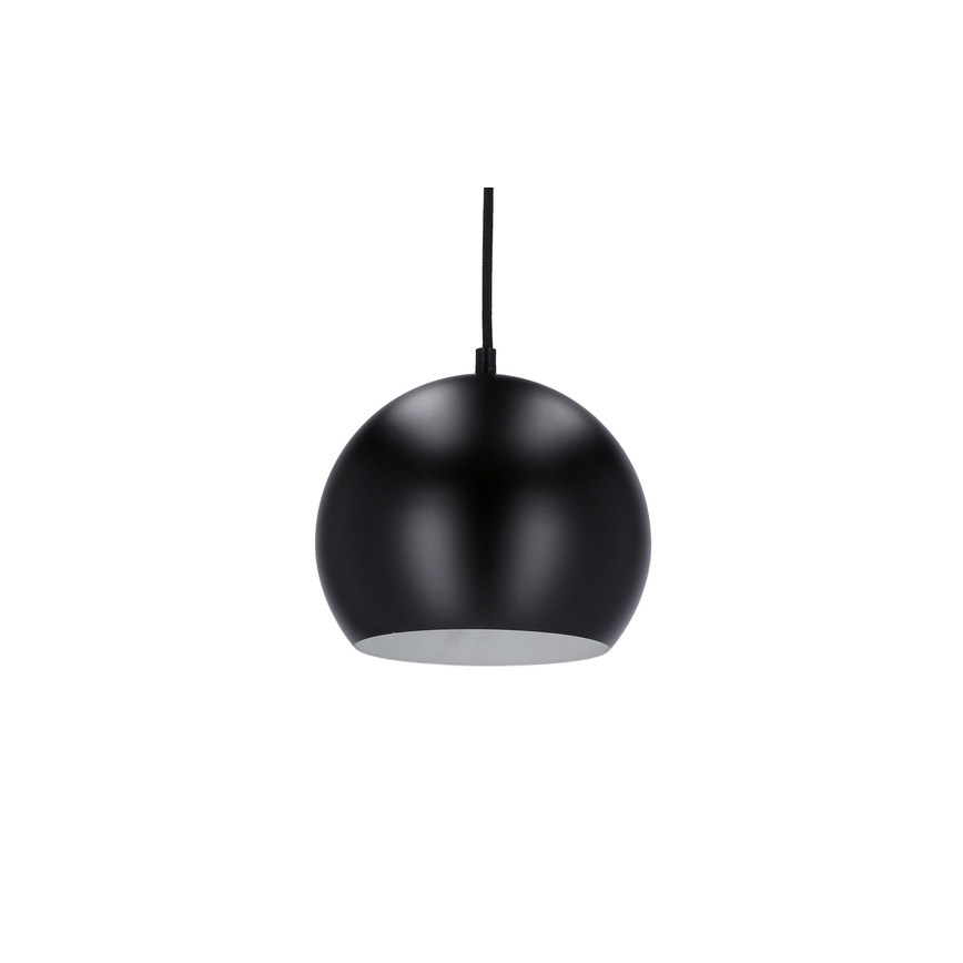 Pendel FLEN 1xE27/40W/230V diameter 20 cm sort