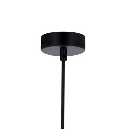 Pendel FLEN 1xE27/40W/230V diameter 20 cm sort