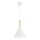 Pendel FUKS 1xE27/15W/230V cremefarvet/beige