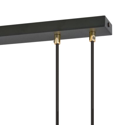 Pendel GLAM 3xE14/10W/230V sort