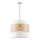 Pendel GRENADA 1xE27/20W/230V diameter 40 cm beige