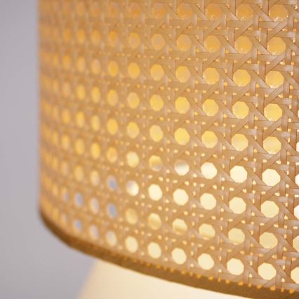 Pendel GRENADA 1xE27/20W/230V diameter 40 cm beige