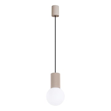 Pendel HALO 1xG9/8W/230V diameter 12 cm beige