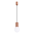 Pendel HALO 1xG9/8W/230V diameter 12 cm brun