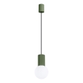 Pendel HALO 1xG9/8W/230V diameter 12 cm grøn