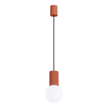 Pendel HALO 1xG9/8W/230V diameter 12 cm orange