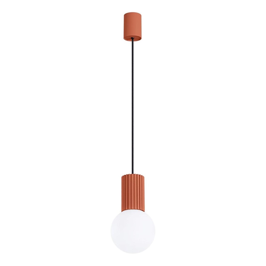 Pendel HALO 1xG9/8W/230V diameter 12 cm orange