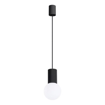 Pendel HALO 1xG9/8W/230V diameter 12 cm sort