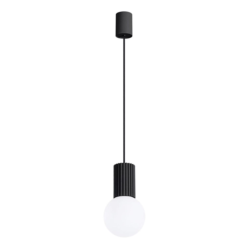 Pendel HALO 1xG9/8W/230V diameter 12 cm sort
