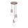 Pendel HALO 3xG9/8W/230V diameter 25 cm beige